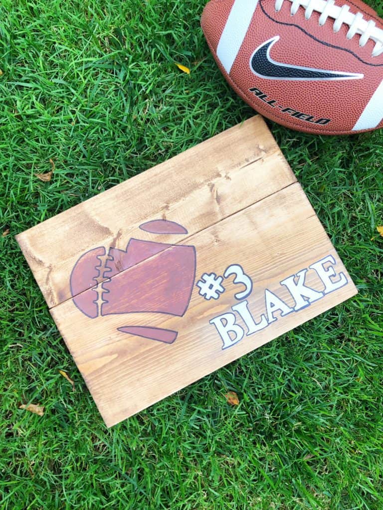 Custom Wood Signs for Sports