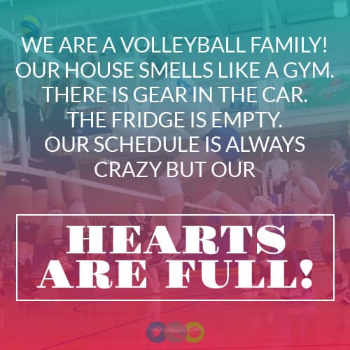 We are a Volleyball Family